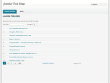 Tablet Screenshot of joomla-tool-shop.com